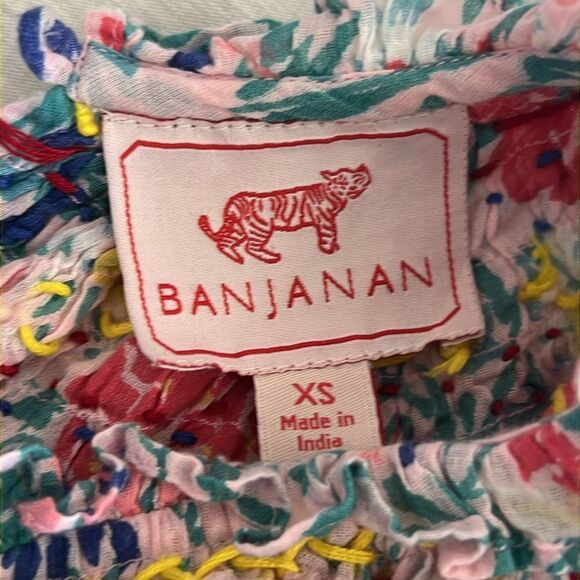 Banjanan Sofia Floral Blouse Size XS - Picture 8 of 8